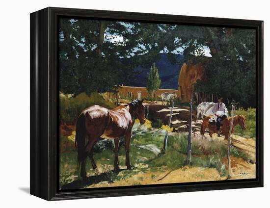 One in the Pasture-Walter Ufer-Framed Premier Image Canvas