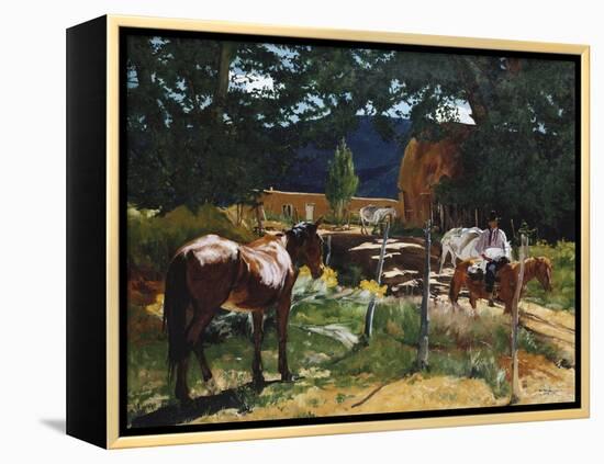 One in the Pasture-Walter Ufer-Framed Premier Image Canvas