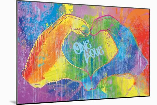 One Love 2-Porter Hastings-Mounted Art Print