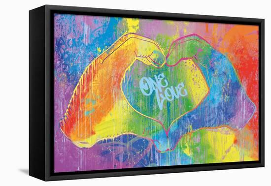 One Love 2-Porter Hastings-Framed Stretched Canvas