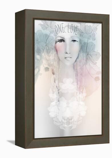 One Love-Anahata Katkin-Framed Stretched Canvas