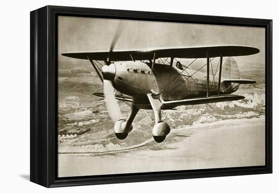 One-Man Destroyer of the Air, C.1935-English Photographer-Framed Premier Image Canvas