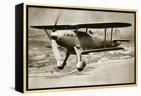 One-Man Destroyer of the Air, C.1935-English Photographer-Framed Premier Image Canvas