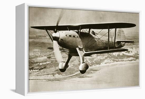 One-Man Destroyer of the Air, C.1935-English Photographer-Framed Premier Image Canvas