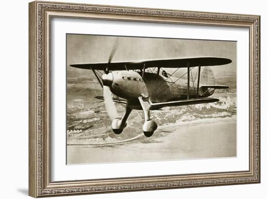 One-Man Destroyer of the Air, C.1935-English Photographer-Framed Giclee Print