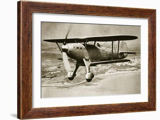 One-Man Destroyer of the Air, C.1935-English Photographer-Framed Giclee Print