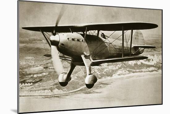 One-Man Destroyer of the Air, C.1935-English Photographer-Mounted Giclee Print