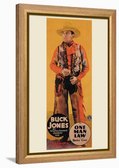 One Man Law, 1932-null-Framed Stretched Canvas