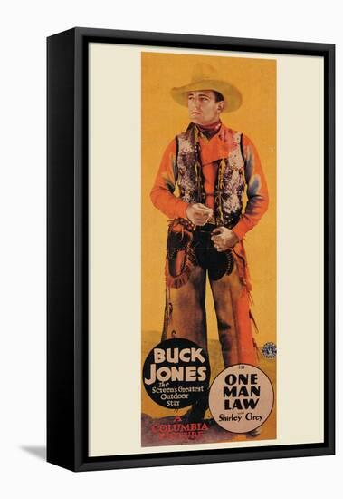 One Man Law, 1932-null-Framed Stretched Canvas