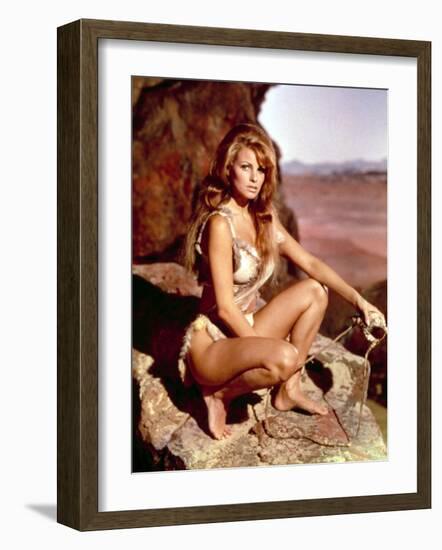 One Million Years B.C., Raquel Welch, 1966-null-Framed Photo