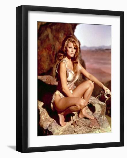 One Million Years B.C., Raquel Welch, 1966-null-Framed Photo