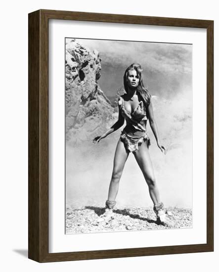 One Million Years B.C., Raquel Welch, 1966-null-Framed Premium Photographic Print