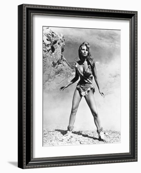 One Million Years B.C., Raquel Welch, 1966-null-Framed Premium Photographic Print