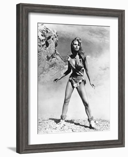 One Million Years B.C., Raquel Welch, 1966-null-Framed Photo