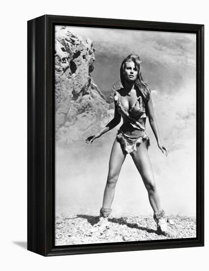 One Million Years B.C., Raquel Welch, 1966-null-Framed Stretched Canvas