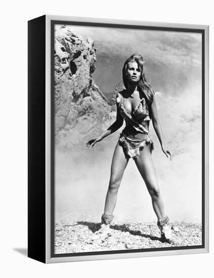 One Million Years B.C., Raquel Welch, 1966-null-Framed Stretched Canvas