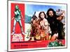 One Million Years BC, L-R, Front, Raquel Welch, John Richardson, 1966-null-Mounted Art Print
