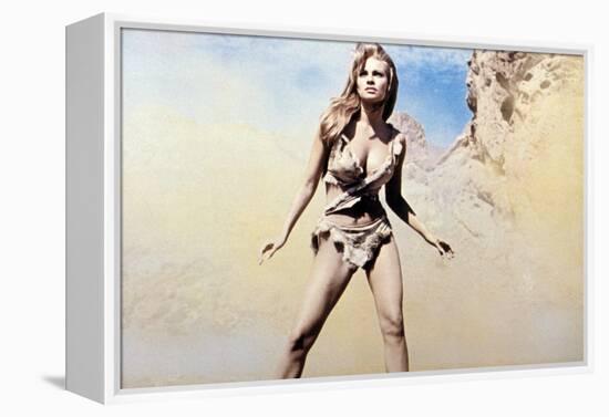 One Million Years BC, Raquel Welch, 1966-null-Framed Stretched Canvas