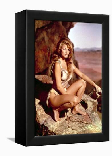 One Million Years BC, Raquel Welch, 1966-null-Framed Stretched Canvas