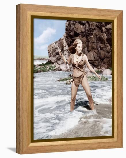 One Million Years BC, Raquel Welch, 1966-null-Framed Stretched Canvas