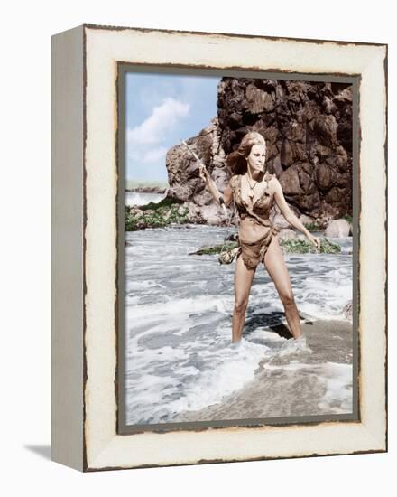 One Million Years BC, Raquel Welch, 1966-null-Framed Stretched Canvas