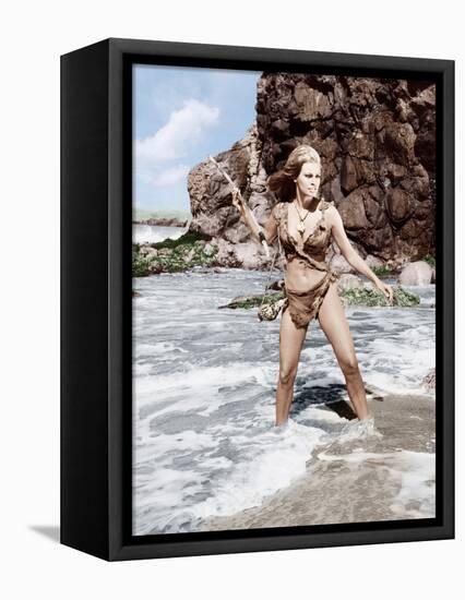 One Million Years BC, Raquel Welch, 1966-null-Framed Stretched Canvas