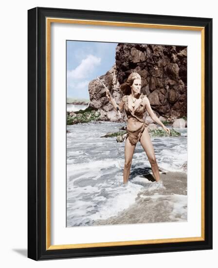 One Million Years BC, Raquel Welch, 1966-null-Framed Photo