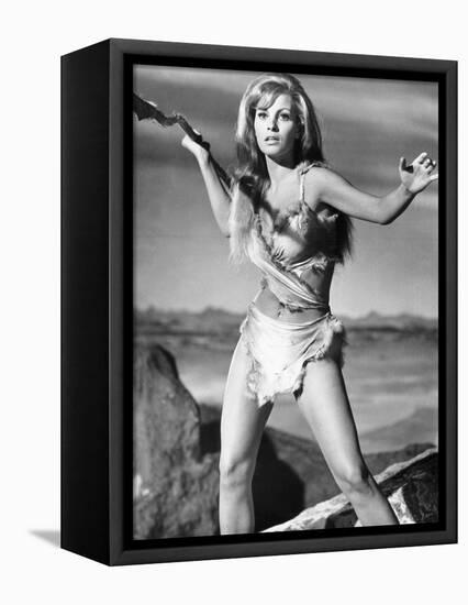 One Million Years BC, Raquel Welch, 1966-null-Framed Stretched Canvas