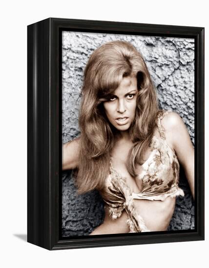 One Million Years BC, Raquel Welch, 1966-null-Framed Stretched Canvas