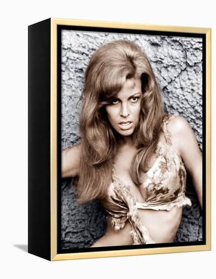 One Million Years BC, Raquel Welch, 1966-null-Framed Stretched Canvas