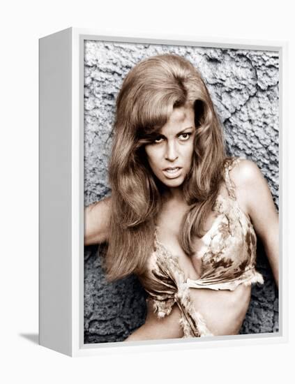 One Million Years BC, Raquel Welch, 1966-null-Framed Stretched Canvas