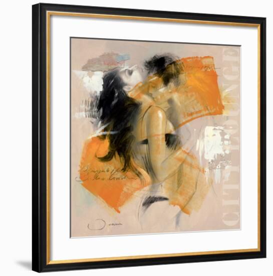 One Night in Paris-Joani-Framed Art Print