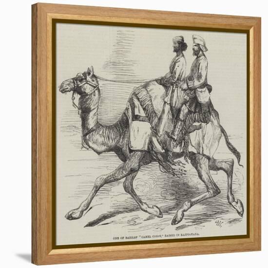 One of Barras' Camel Corps, Raised in Rajpootana-Harrison William Weir-Framed Premier Image Canvas