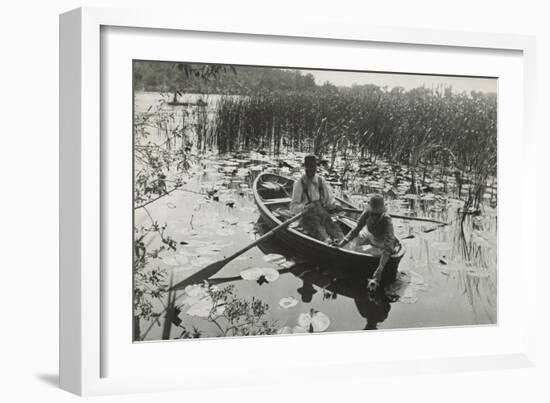 One of Forty Platinum Prints from Life and Landscape on the Norfolk Broads, 1886-Peter Henry Emerson-Framed Giclee Print
