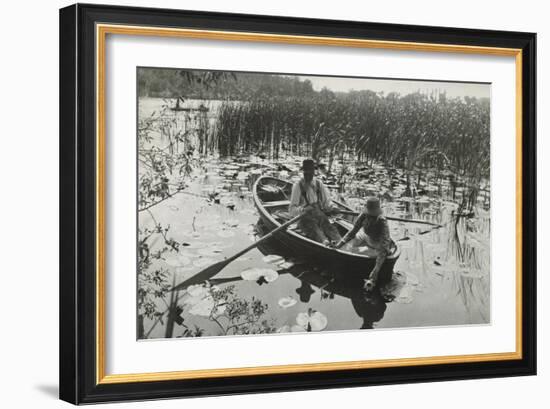 One of Forty Platinum Prints from Life and Landscape on the Norfolk Broads, 1886-Peter Henry Emerson-Framed Giclee Print