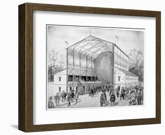 One of Great Attractions of Vincennes, Paris, 1900-null-Framed Giclee Print