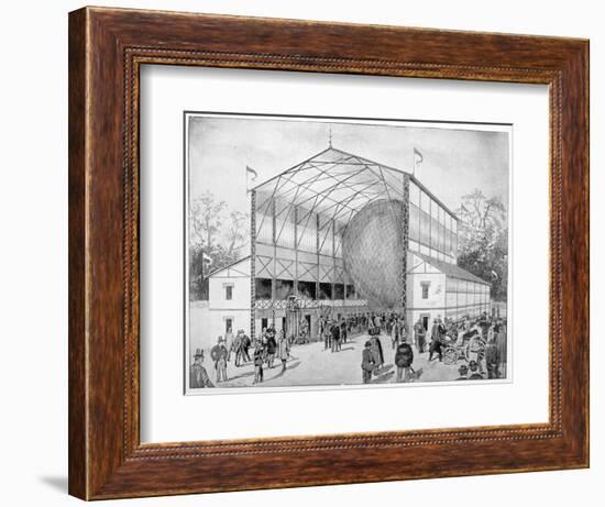 One of Great Attractions of Vincennes, Paris, 1900-null-Framed Giclee Print