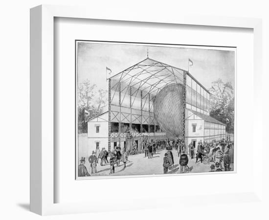 One of Great Attractions of Vincennes, Paris, 1900-null-Framed Giclee Print