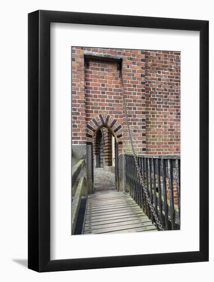 One of several drawbridge entrances to Malbork fortress.-Mallorie Ostrowitz-Framed Photographic Print