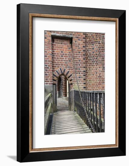 One of several drawbridge entrances to Malbork fortress.-Mallorie Ostrowitz-Framed Photographic Print