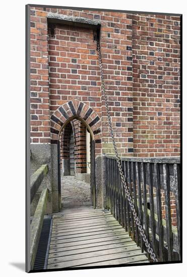 One of several drawbridge entrances to Malbork fortress.-Mallorie Ostrowitz-Mounted Photographic Print