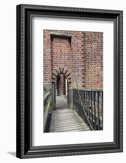 One of several drawbridge entrances to Malbork fortress.-Mallorie Ostrowitz-Framed Photographic Print