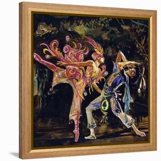 One of Stravinsky's Masterpieces Is the Firebird-null-Framed Premier Image Canvas