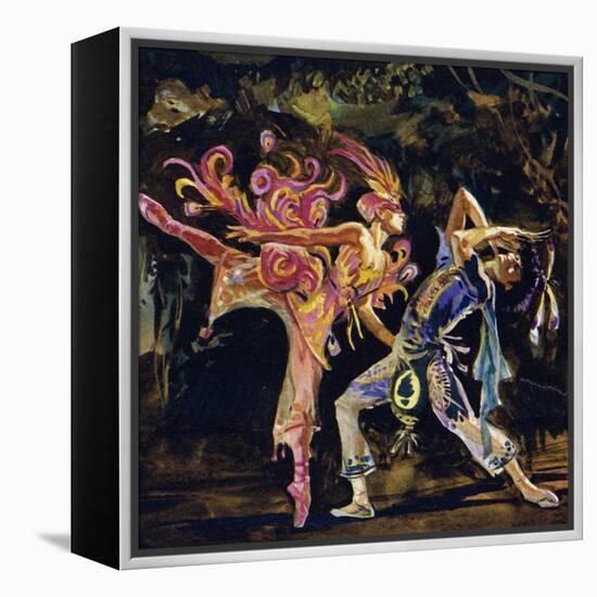 One of Stravinsky's Masterpieces Is the Firebird-null-Framed Premier Image Canvas