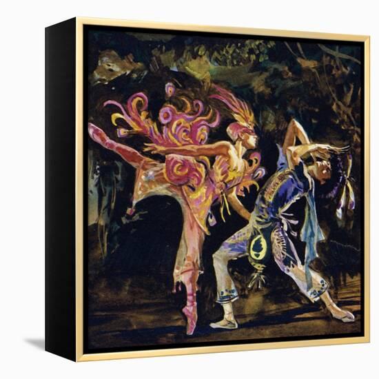 One of Stravinsky's Masterpieces Is the Firebird-null-Framed Premier Image Canvas