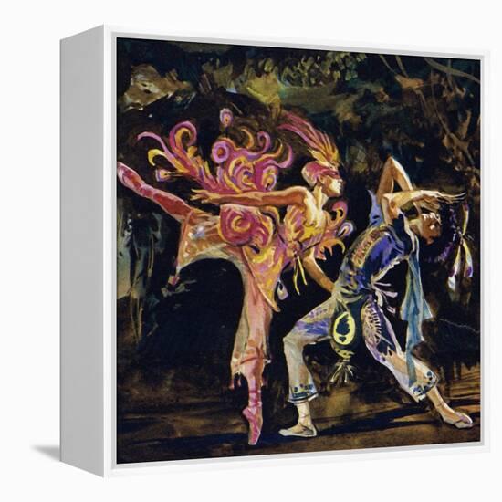 One of Stravinsky's Masterpieces Is the Firebird-null-Framed Premier Image Canvas