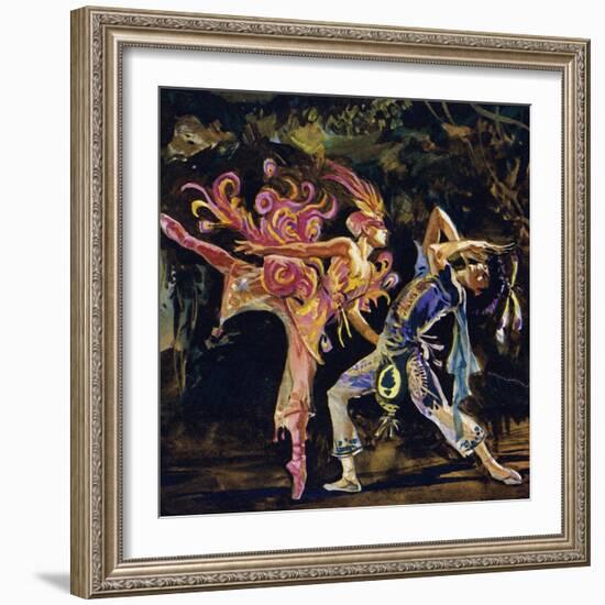 One of Stravinsky's Masterpieces Is the Firebird-null-Framed Giclee Print