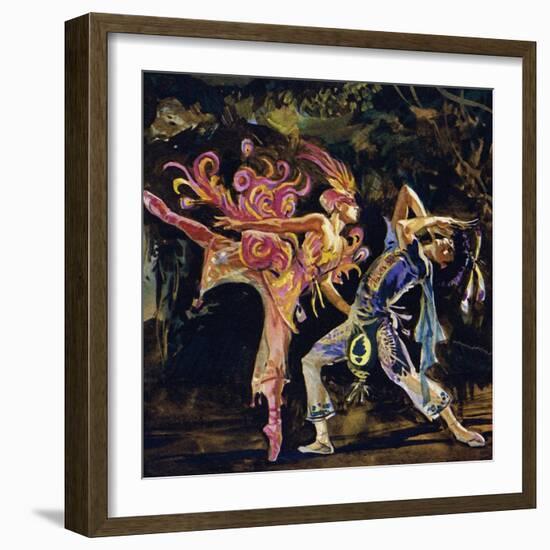 One of Stravinsky's Masterpieces Is the Firebird-null-Framed Giclee Print