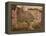 One of the Buildings in the Excavations Near the River-Charles Richardson-Framed Premier Image Canvas