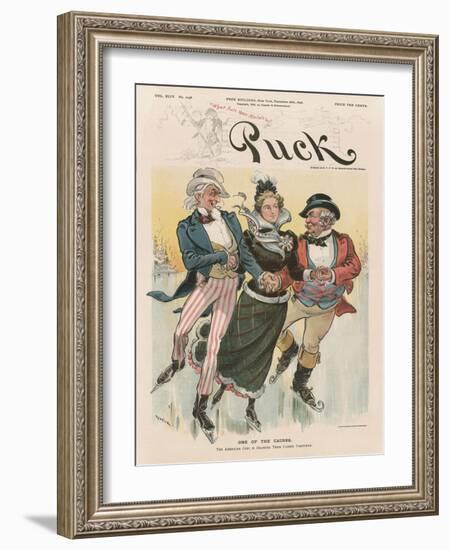 'One of the Causes', Cover from 'Puck Magazine', Vol. XLIV, No. 1138, Dec. 28th 1898-Joseph Keppler-Framed Giclee Print